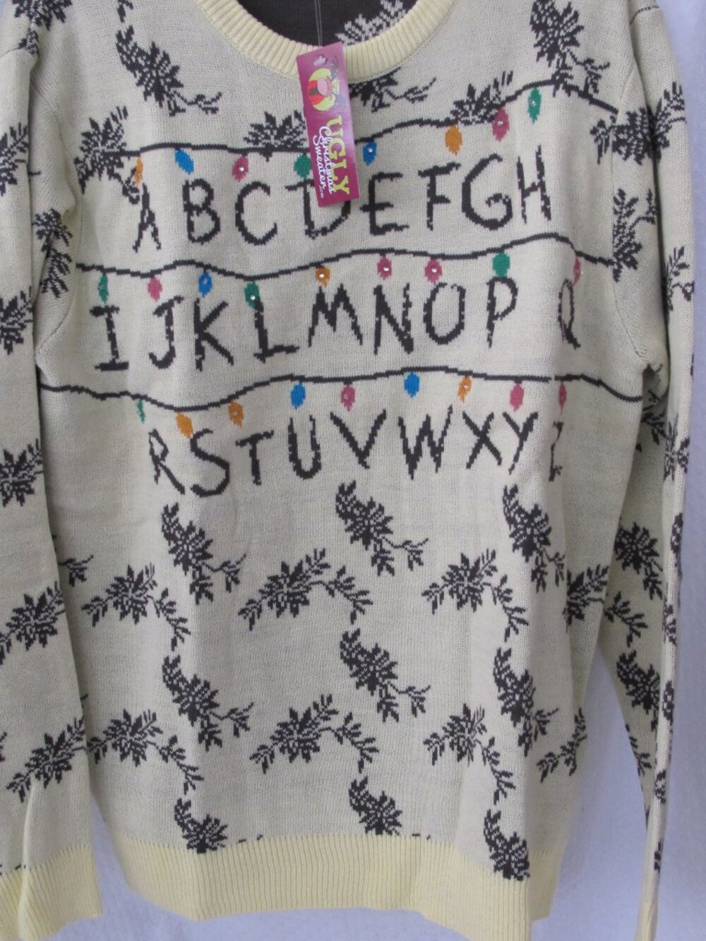 NWT - Stranger Things Light-Up Ugly Christmas Sweater